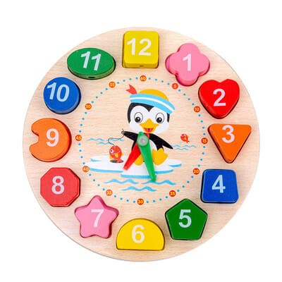 Wooden Educational Digital Clock