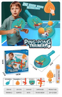 Hanging table tennis trainer